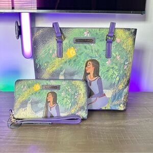 Dooney & Bourke Disney Parks Wish Handbag Purse + Wallet NWT!!
